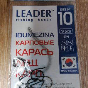 Āķi LEADER IDUMEZINA 10izm.